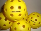 6 Onix Fuse Outdoor Pickleball Balls  Tournament Meet Usapa Pack Of 6 Yellow