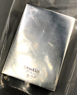 Repousse By S  Kirk   Son Sterling Silver Match Box Holder 1 5 8  X 1  1 8 
