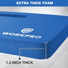 Workpro Extra Thick Kneeling Pad 2-pack Soft Foam 17 5 X 11 X 1 5 In Blue