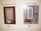 2 Just Nan Song Of   Noah s Needle Cross Stitch Pattern Charts No Embellishments
