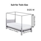 Mosquitera Cama Tama  o Queen Ropa Cama Hogar Dosel Encaje Elegante