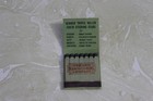 Vintage Unstruck Feature Matchbook From Gemmer Manufacturing Company Detroit  Mi
