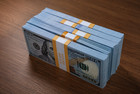 Prop 100 Dollar Bills  10 000 Money Party Prank Toy Movies Tiktok Instagram