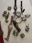 Large Mixed Lot Of Men And Women   s Wrist Watches Vintage Parts Only