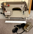 Working Vintage Brother Prestige 270 Sewing Machine With Pedal Clean
