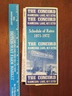 Vintage The Concord Hotel Kiamesha Lake Ny New York Souvenir Tourist Brochure
