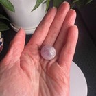 Kunzite Crystal Marble Sphere  10 