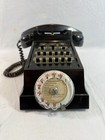 Vintage Black Bakelite Rotary Dial Phone With Dial   Buttons
