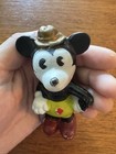 Vintage 1930 s Walt Disney Mickey Mouse Japanese Made Bisque Figure Toy Rare