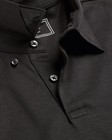 Charles Tyrwhitt Short Sleeve Jersey Polo In Black - Size Large