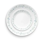 New Sale Corelle Country Cottage  White And Green Round 12-piece Dinnerware Set