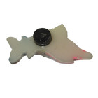 Progreso Souvenir Magnet Sail Fish Yucatan Mexico Multi Color Glitter New