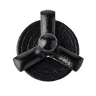 50pcs 3 16  X 1  Large Head Tri-fold Exploding Aluminum Pop Rivets  black 