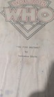 Doctor Who    the Five Doctors    Script     Terrance Dicks Bbc File Copy 1983     Rare