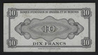 1960 Rwanda Burundi 10 Francs   2a Extra Fine