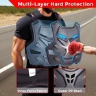 Men   s Motocross Chest Protector Lightweight Adjustable Armor For Riding   Sports