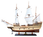 Mayflower 1620 Plymouth Pilgrim s Wooden Tall Ship Model 31  Built Sailboat New
