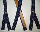 Civil War Sale Sale Braces Blue Floral Cotton  Hand Sewn Union Confederate