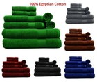 8 Pcs Towel Set 100  Egyptian Cotton Soft   High Absorbent Face Hand Bath Towels