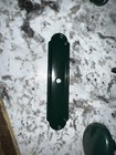 19 Cupboard drawer 2 Piece Pulls Amerock Dark Green Metal