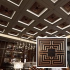 Embossed Tin Ceiling Tile Hand Painted Pl25 Traditional Copper 10pcs Paintsdecor