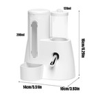 2 In 1 Water Bottle   Auto Feeder Hamster Bunny Cat No Drip Water Bottle Small