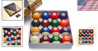 Pool Table Ball Set - 16 Scratch-resistant Grade Aa Billiard Balls  Gift Idea