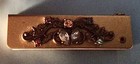 Antique Collectible Bejeweled Key Chain Mini Address Phone Book  Index-  Unused