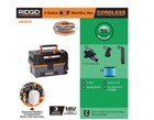 3 Gal 18-volt Cordless Handheld Nxt Shop Vac Wet Dry Vacuum  tool Only  Hd0318