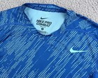 Nike Shirt Mens Small Blue Pro Combat Compression Performance Athletic Workout