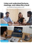 Polypal P1 Ai Translation Earbuds translator Device For Live Speech And Video   