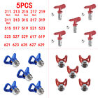 5pcs Red Airless Spray Gun Tips For Titan wagner Paint Sprayer Nozzle Titan