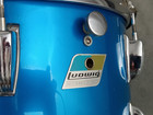 70 s Ludwig 13  Silk Blue Tom Drum  3-ply Excellent  For Your Drum Set
