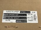 New Louisville Attic Ladder Slip Resistant Steps T-handle 375 Lb 25-1 2 X 54-in