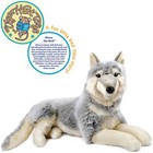 Winry The Wolf   26 Inch Stuffed Animal Plush   By Tigerhart Toys