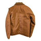 Carhartt Detroit Mens Reworked Canvas Vintage Tan Camel Bomber Jacket - Medium