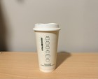 Starbucks Reusable 16 Oz Grande Plastic Coffee Tea Mug Cup W  Lid 2012 Tumbler