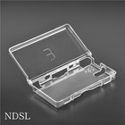Clear Crystal Hard Shell Case Cover For Nintendo Dsl Nds Lite Ndsl Console