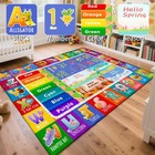 5x7 Kids Rug For Classroom   Playroom - Abc Alphabet Educational Area Rug Wit   