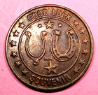 Rare   white And Yellow Ducks  - Hot Springs Ark Good Luck Token Coin Souvenir