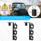 Utv Tool Hooks Rack Mount For Polaris Ranger General Farm Tool Storage 2 Tools
