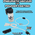 Pneumatic Micro Vacuum For Powder Coating - Easily Remove Powder  Two Tone Wheel