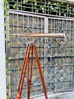 Telescope Marine Nautical Brass Pirate Spyglass Vintage Scope With Tripod Stand