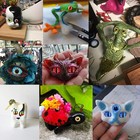 12mm 60pcs Mixed Dragon Glass Eye Cabochon Eyeball For Craft Diy Art Supplies