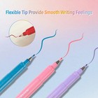 Sign Brush Pen  15pcs Calligraphy Pen Flair Pens Fine Point 0 4mm  Assorted C   