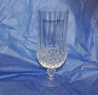 Cristal D arques Longchamp Stemware Flute Wine Glass Candlestick Ice Tea Crystal