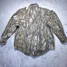 Vintage Avid Outdoor Shirt Mens L 42-44 Multicolor Camo Cotton Retro Button Up
