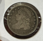 1833 High 3 Capped Bust Silver Dime