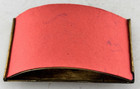 Antique Vintage Brass Embossed Floral Design Ink Blotter Rocker 3 7 8  Long