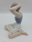 Royal Copenhagen Porcelain Dancer Woman Fixing Hair 4648 Signed